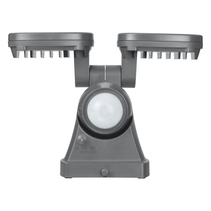Brennenstuhl Foco LED de pared doble a batería LUFOS 420 con detector de movimiento (240 x 2 lm)
