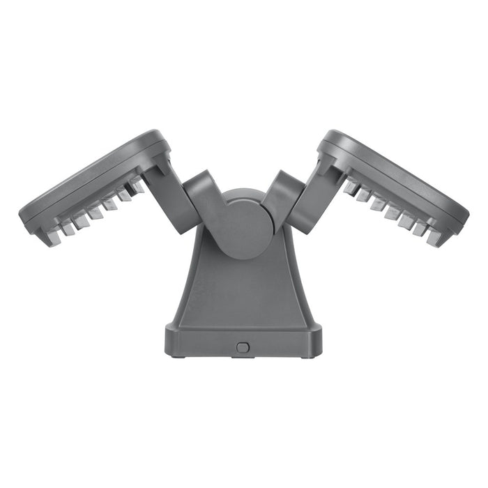Brennenstuhl Foco LED de pared doble a batería LUFOS 420 con detector de movimiento (240 x 2 lm)