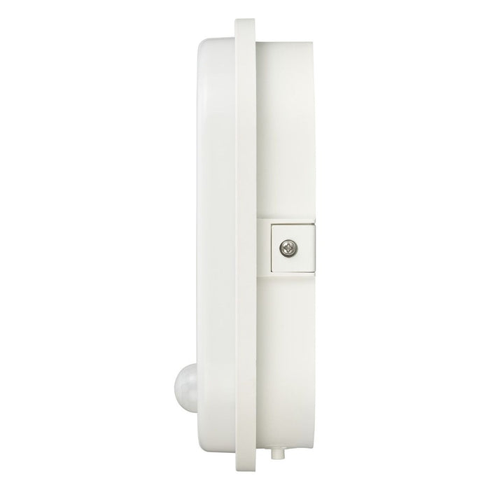 Brennenstuhl Aplique/plafón LED ovalado OL de 1600 lm con detector de movimiento y protección IP54