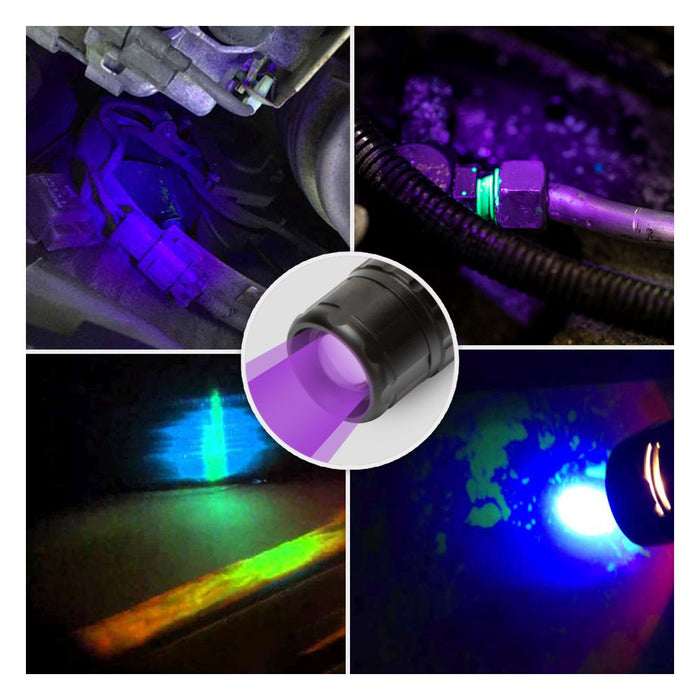 STAK Linterna LED 3W + UV con función zoom HORACIO