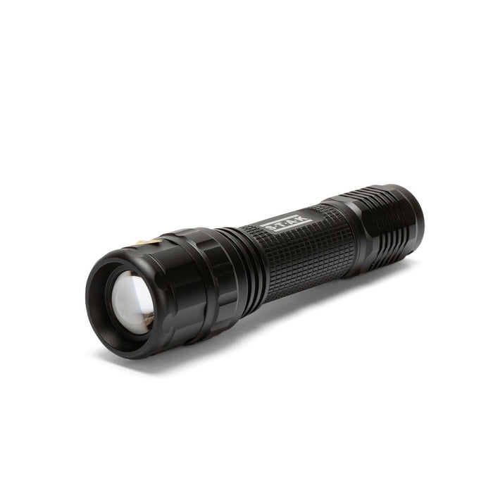 STAK Linterna recargable LED 800 lumen con función zoom PANTHER