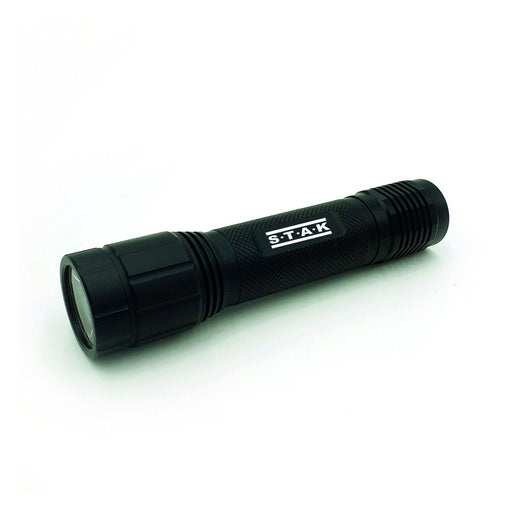 STAK Linterna LED recargable en aluminio, 2000 lúmenes, IPX7 LEOPARD