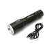 Velamp Linterna LED recargable de 5W con función de zoom HUNTER