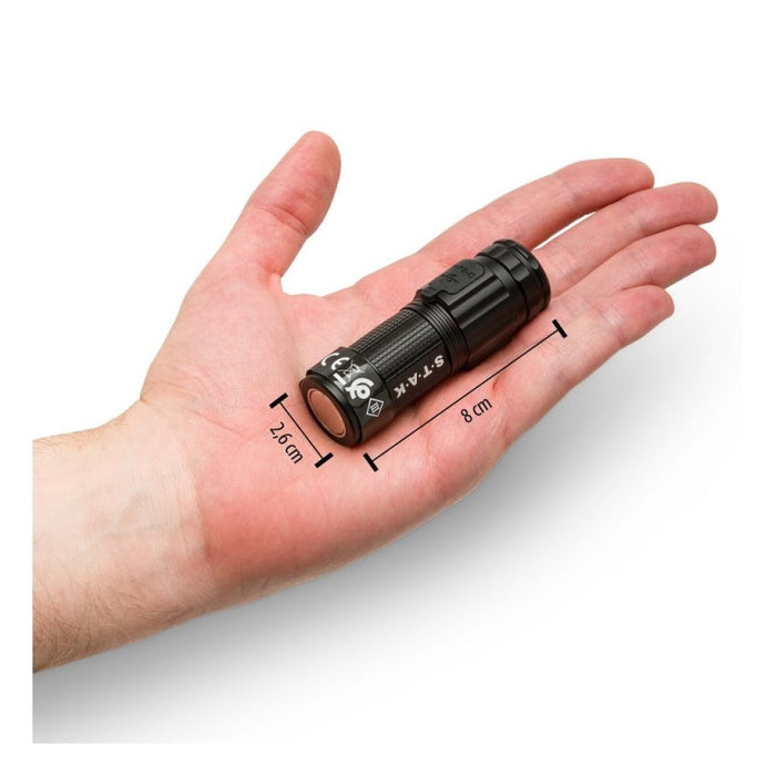 STAK Linterna LED recargable MIGHTY MIKE 15W/ 1500lm IPX4