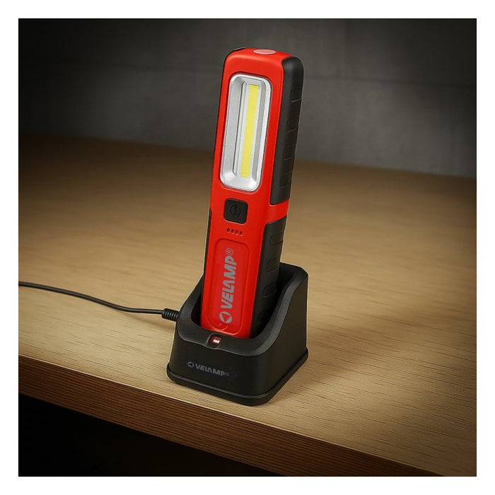 Velamp Luz de trabajo FONZIE 500lm con base de carga