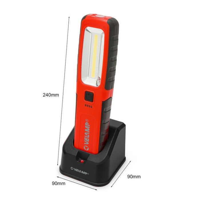 Velamp Luz de trabajo FONZIE 500lm con base de carga