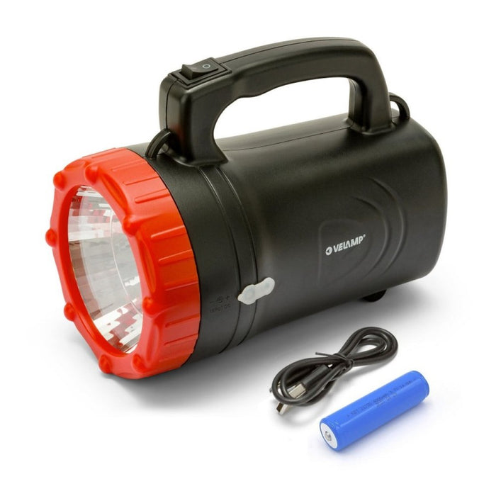 Velamp Linterna-foco recargable MARTY 1W