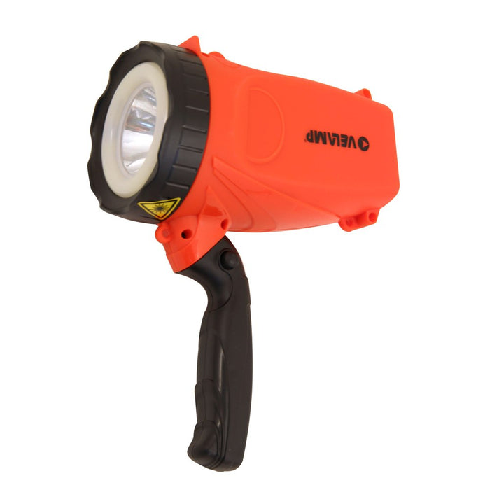 Velamp Proyector LED recargable 5W con LED crown SUPER HORNET