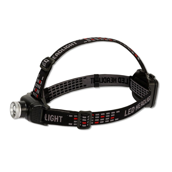 Velamp Linterna frontal LED CREE 400lm con zoom y luz trasera ARGO ZOOM EVO