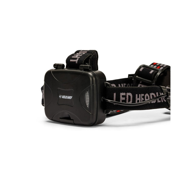Velamp Linterna frontal LED CREE 400lm con zoom y luz trasera ARGO ZOOM EVO