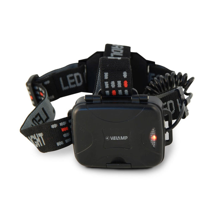 Velamp Linterna frontal LED CREE 400lm con zoom y luz trasera ARGO ZOOM EVO