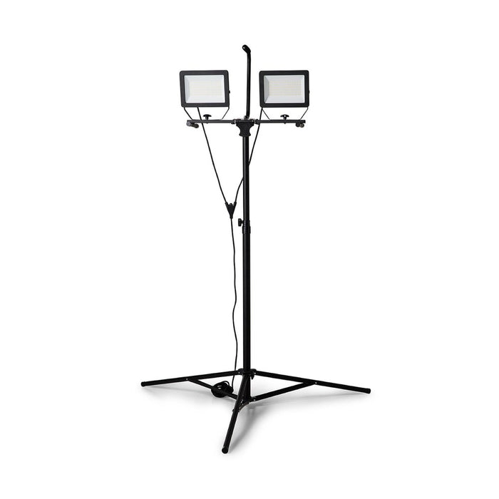 STAK 2 Focos LED sobre Trípode, 2 x 100W, 17.000 Lumen Cable 3m, IP65 MINOS