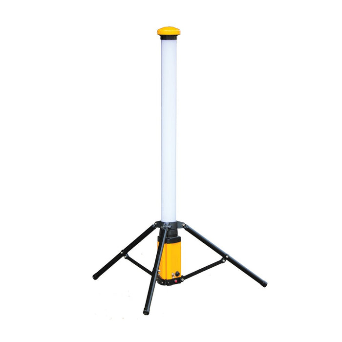 STAK Luz LED 6.000 lm recargable en 360° sobre trípode y cargador rápido