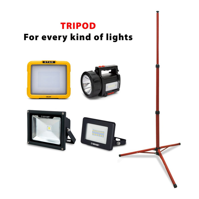 Velamp Trípode para montar 1 foco LED hasta 500W.