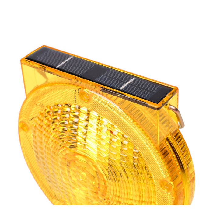 STAK Baliza intermitente de carretera LED recargable con panel solar SOLAR BLINK ROAD