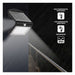Velamp Aplique LED de 4 W (500 lm) con carga solar y sensor de movimiento COLOMBA