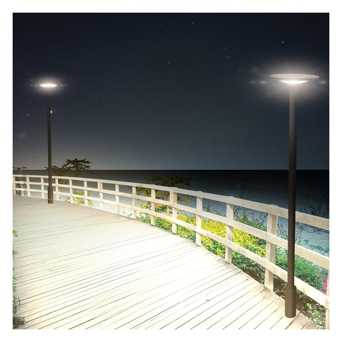 Velamp Farola LED solar 2300 lúmenes IP65 SPIELBERG