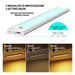 Velamp Regleta LED recargable LACTEA (20 cm)