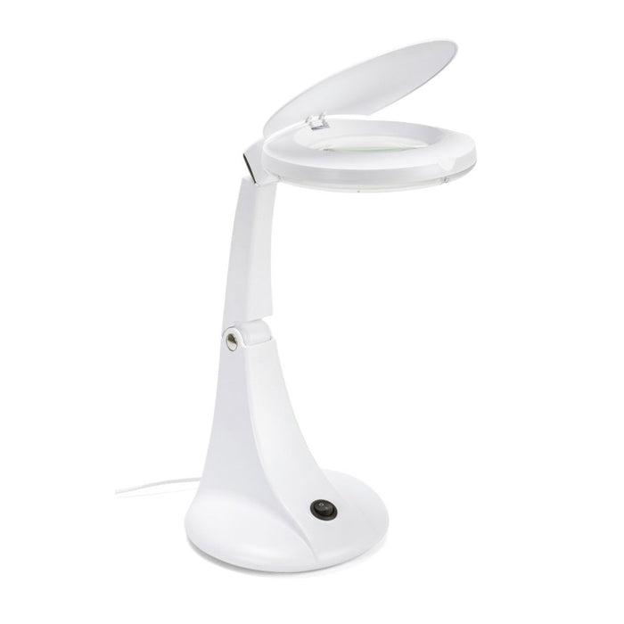 Velamp Lámpara LED con lupa de 3 y 12 dioptrías