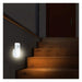 Velamp Punto de luz con detección de presencia + luz de emergencia + linterna LED con enchufe europeo horizontal NIGHT GUARD 2