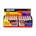Lote de 12 unidades Velamp Pilas alcalinas AA de 1,5V Stilo LR6 (x4 uds)