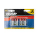 Lote de 6 unidades Velamp Pilas alcalinas AAA de 1,5V Mini Stilo LR03 (x12 uds)