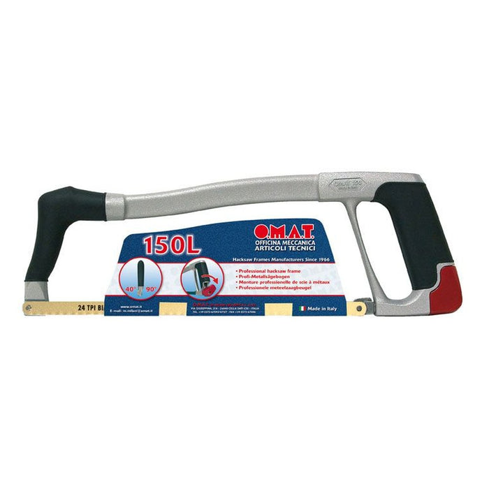 OMAT Arco de sierra ergonómico con hoja de 300 mm