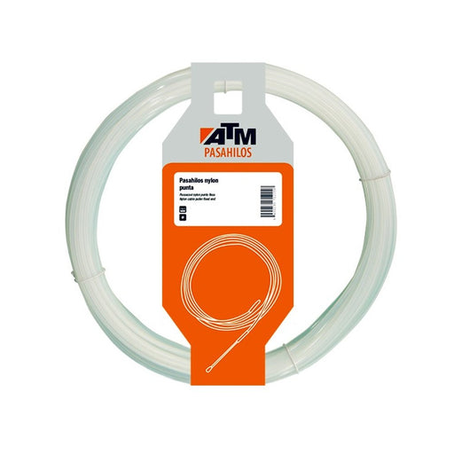 ATM Guía pasahilos nylon punta intercambiable (Largo 10 m; Ø 4 mm)