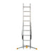 Hailo Escalera combinada de 2 tramos con estabilizador curvo HobbyLOT (2x9)