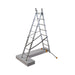Hailo Escalera combinada de 2 tramos con estabilizador curvo HobbyLOT (2x11)