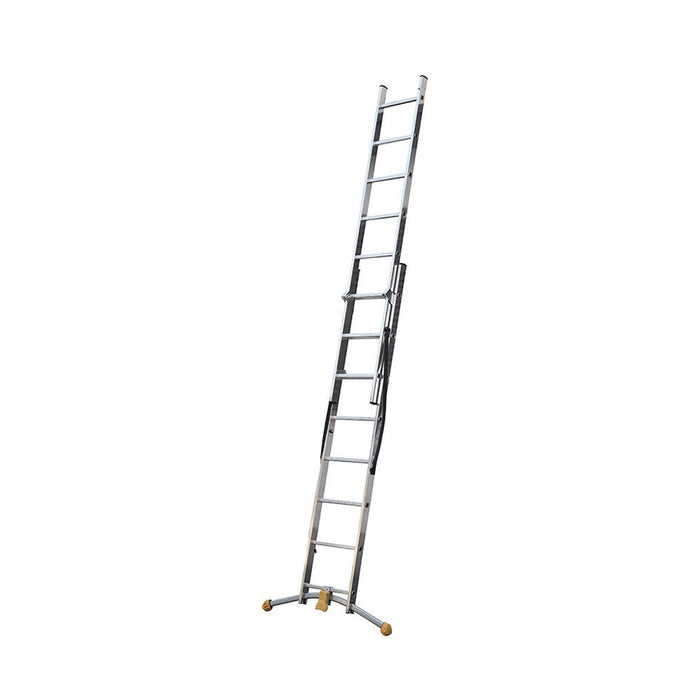 Hailo Escalera combinada de 2 tramos con estabilizador curvo HobbyLOT (2x11)