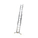 Hailo Escalera combinada de 2 tramos con estabilizador curvo HobbyLOT (2x11)