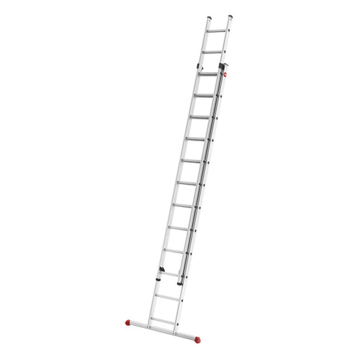 Hailo Escalera aluminio 2 tramos corredera ProfiStep Duo (2x12 peldaños)