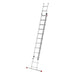 Hailo Escalera aluminio 2 tramos corredera ProfiStep Duo (2x12 peldaños)