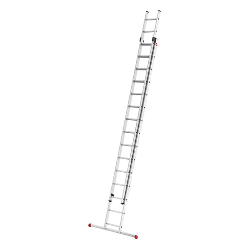 Hailo Escalera aluminio 2 tramos corredera ProfiStep Duo (2x15 peldaños)