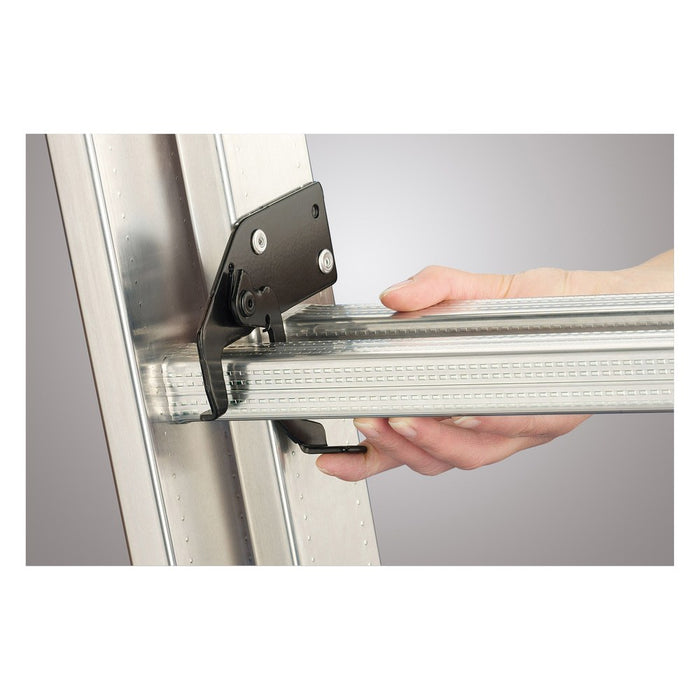 Hailo Escalera aluminio 2 tramos corredera ProfiStep Duo (2x18 peldaños)