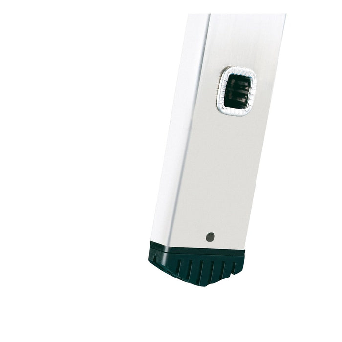 Hailo Escalera aluminio combinada 3 tramos con estabilizador curvo ProfiLOT Combi (2x9 + 1x8 peldaños)