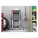 Hailo Escalera telescópica de aluminio FlexLine 260 de 9 peldaños