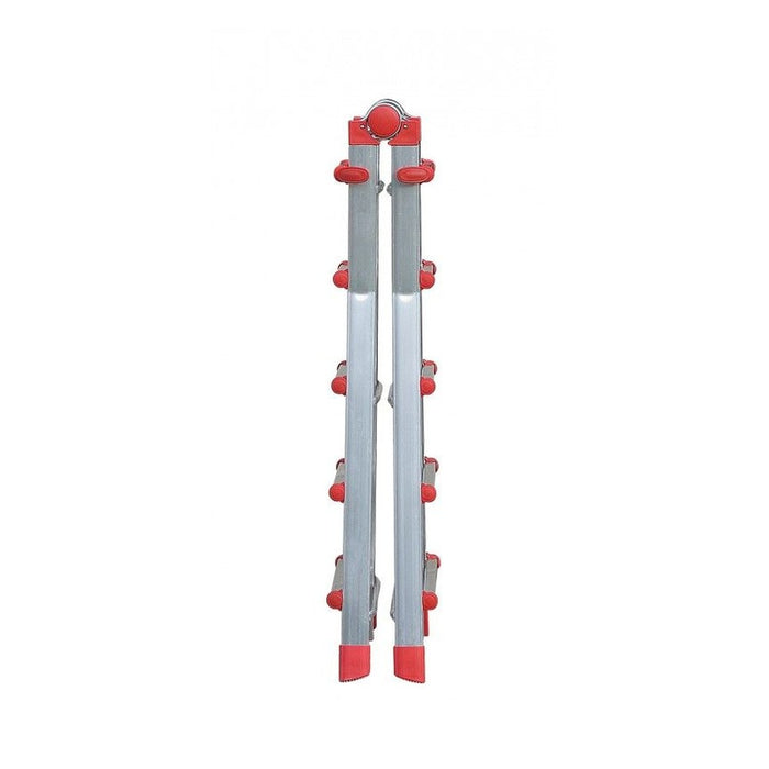 Hailo Escalera aluminio telescópica multiposición ProfiStep Multi (3+3 peldaños)