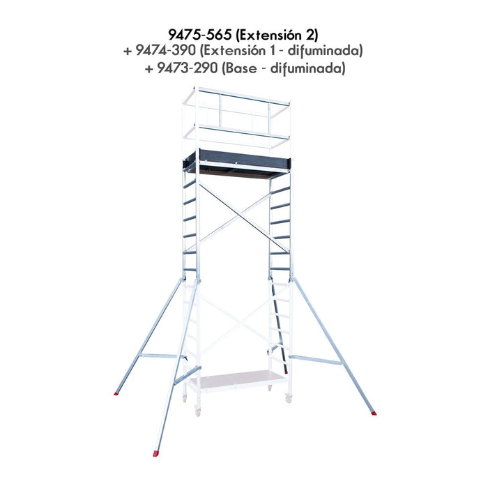 Hailo Andamio profesional Expert Pro (2,9 m)