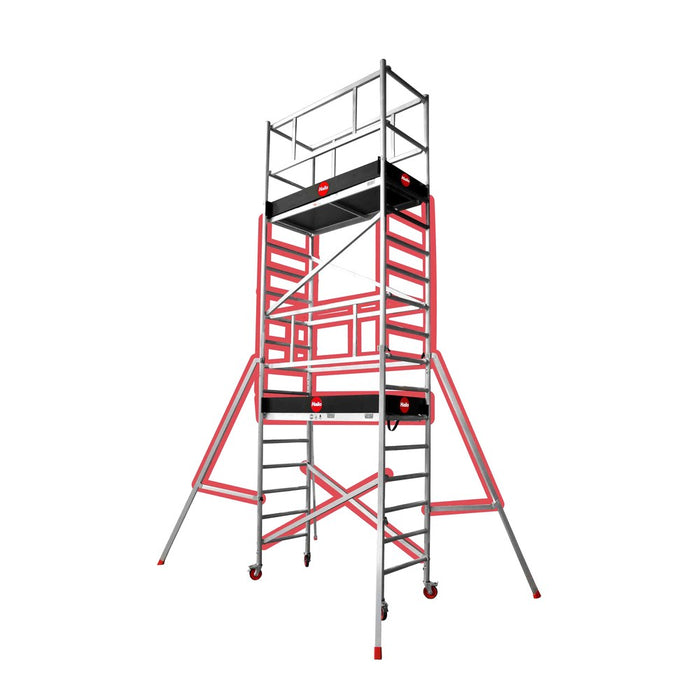 Hailo Extensión 2 de andamio Expert Pro (565 cm)