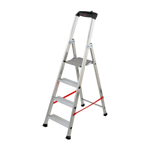 Hailo Escalera de tijera profesional Alu PRO (4 peldaños)