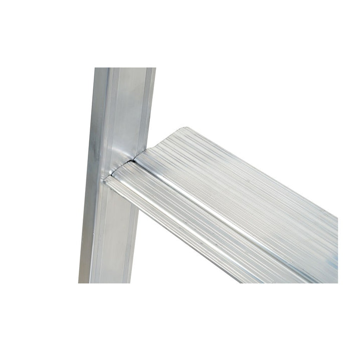 Hailo Escalera de tijera profesional Alu PRO (5 peldaños)