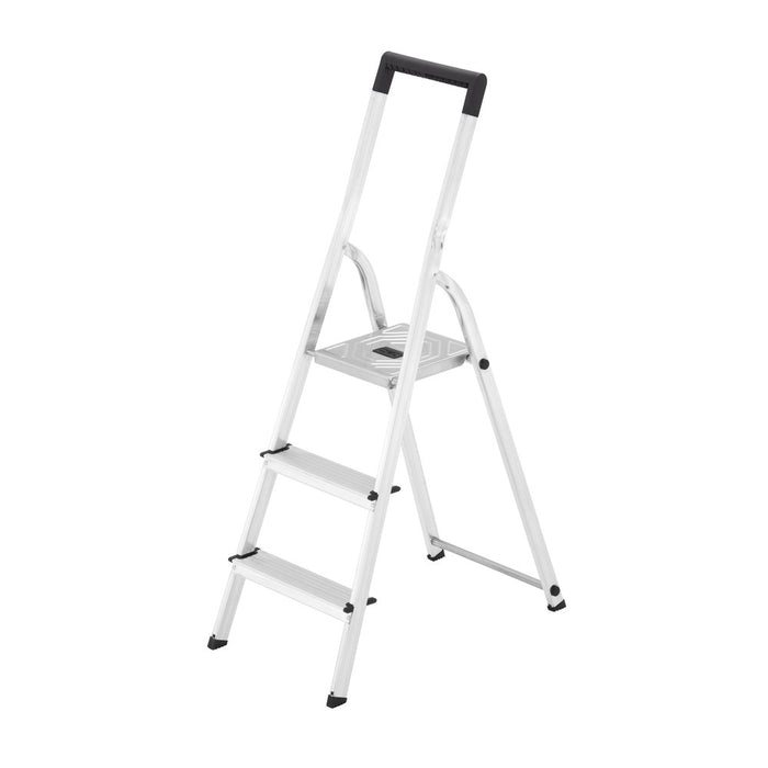 Hailo Escalera de tijera de aluminio L40 EasyClix (3 peldaños)