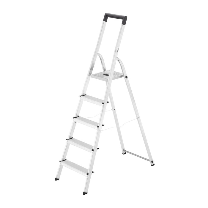 Hailo Escalera de tijera de aluminio L40 EasyClix (3 peldaños)