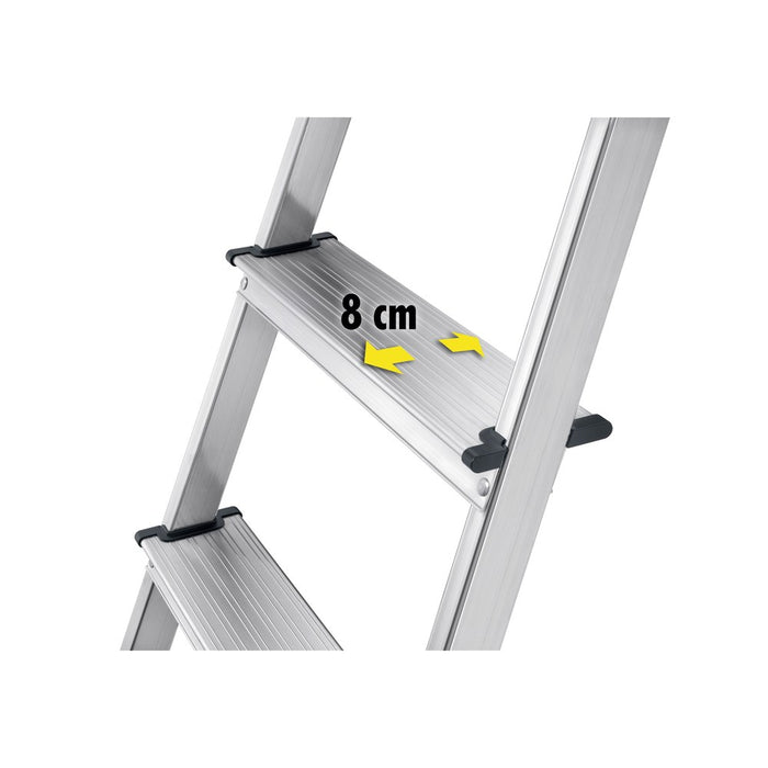 Hailo Escalera tijera aluminio L40 EasyClix (3 peldaños) R