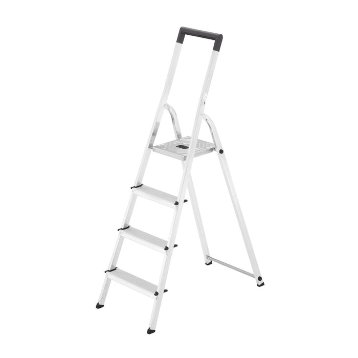 Hailo Escalera de tijera de aluminio L40 EasyClix (4 peldaños)