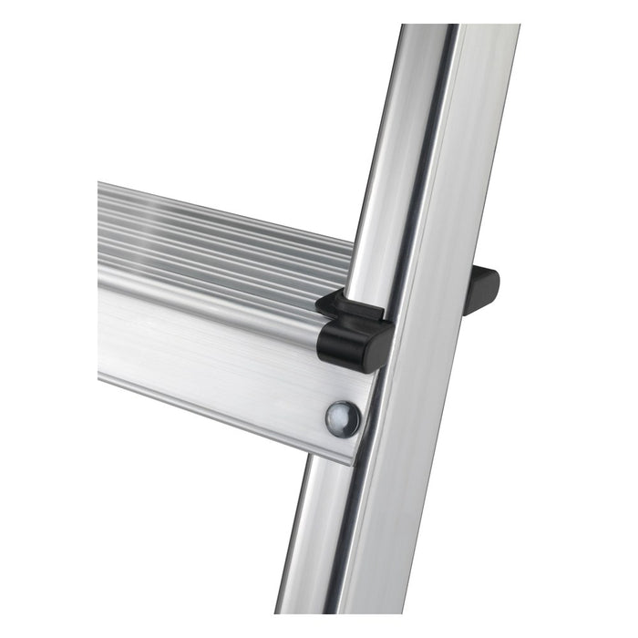 Hailo Escalera de tijera de aluminio L40 EasyClix (4 peldaños)