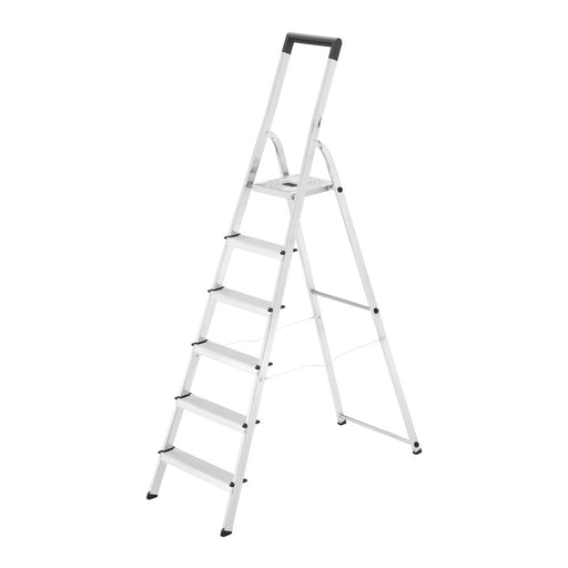 Hailo Escalera tijera aluminio L40 EasyClix (6 peldaños) R