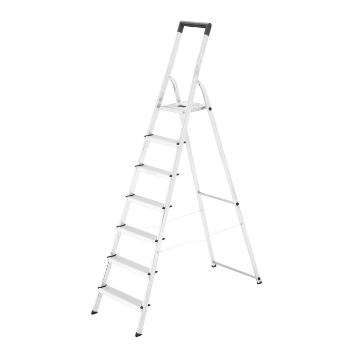 Hailo Escalera tijera aluminio L40 EasyClix (7 peldaños) R